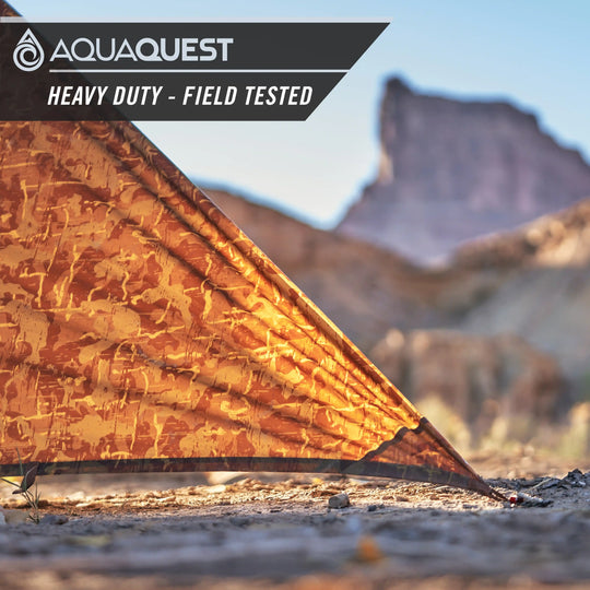 Defender Heavy-Duty Tarp Camping Tarp   AquaQuest Waterproof