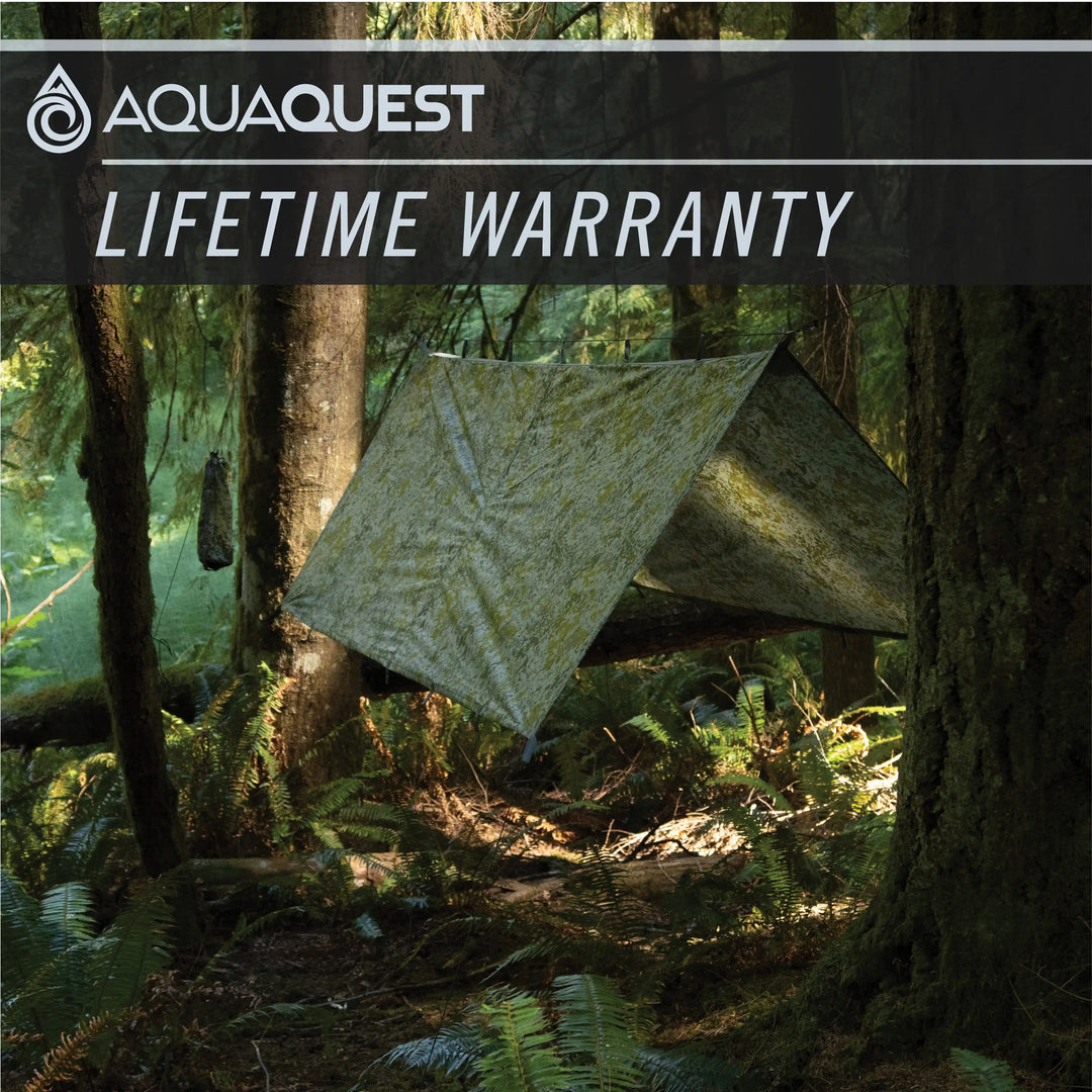 Safari Lightweight Tarp Camping Tarp   AquaQuest Waterproof